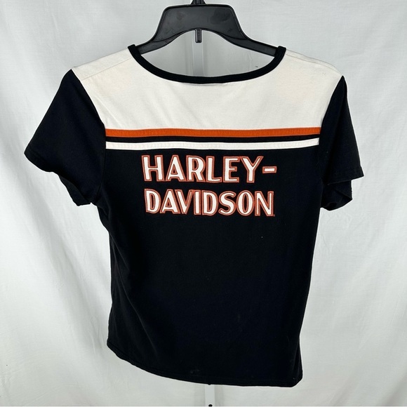Harley Davidson Women’s Short Sleeve T Shirt Size XL - Picture 2 of 7